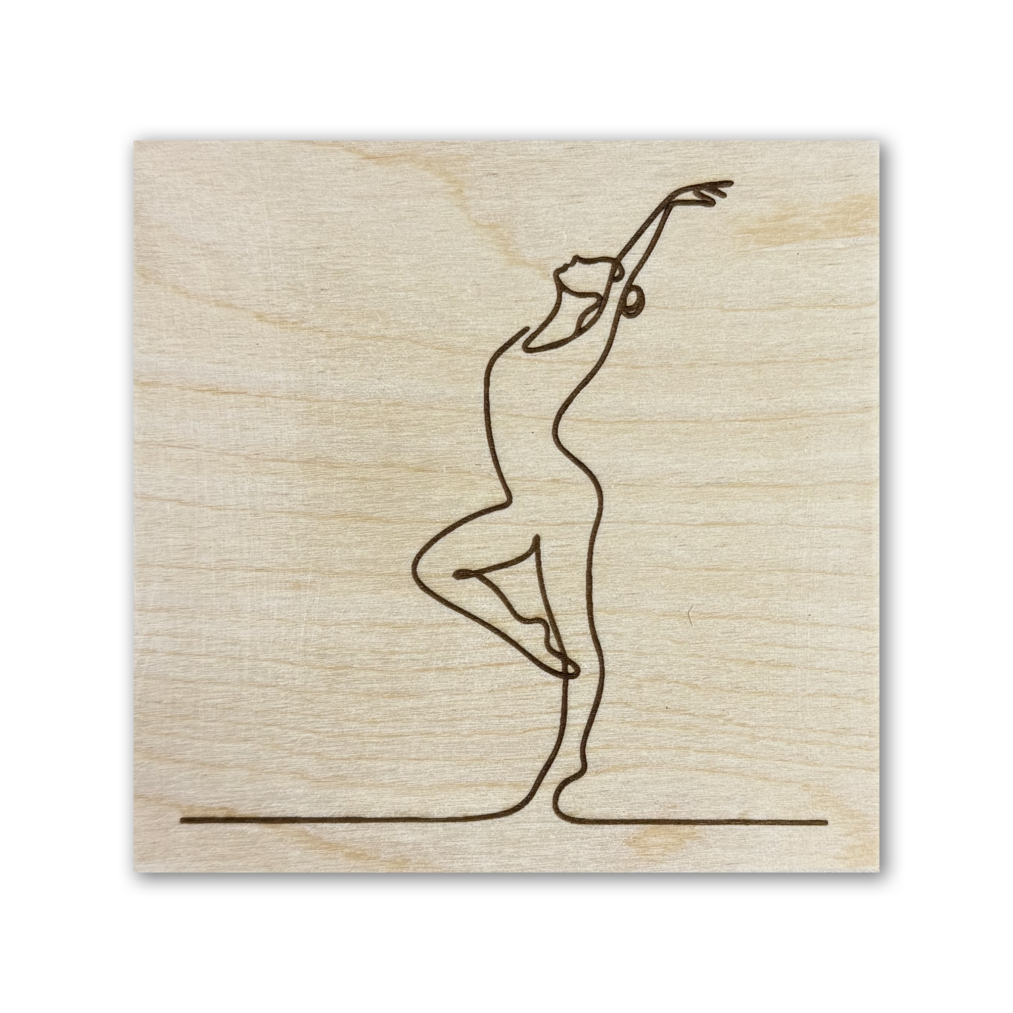 Gymnast | Line Art Tile